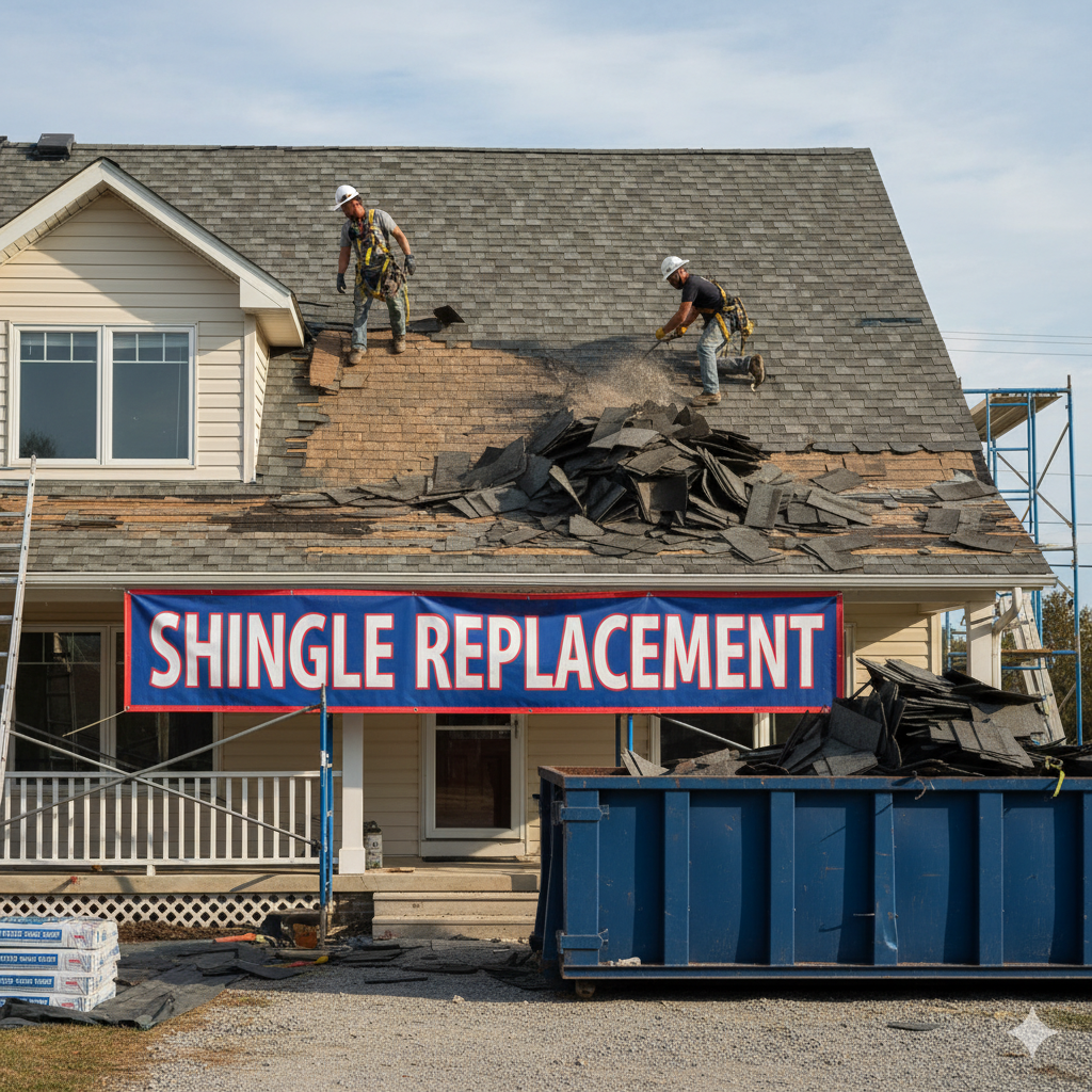 Shingle Replacement