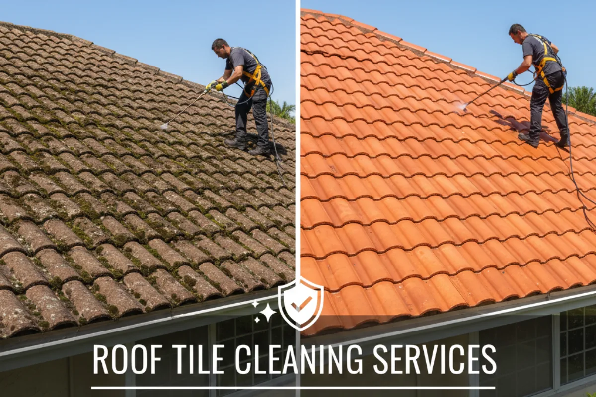 roof tile cleaning services