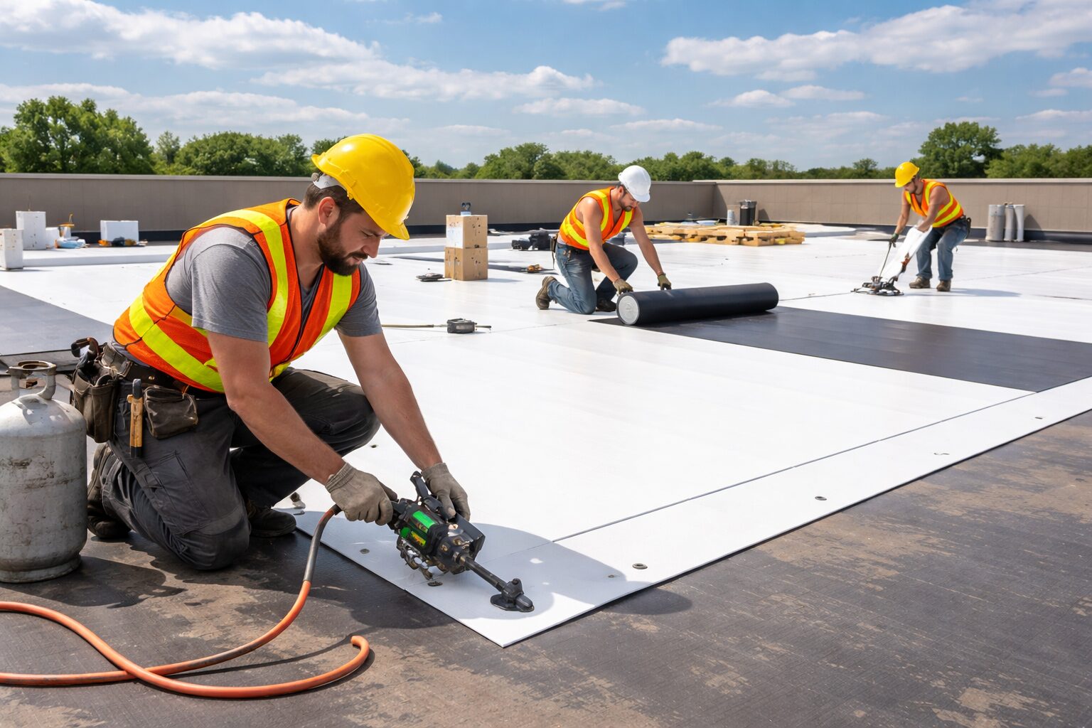 Flat Roof Installation Cost in USA