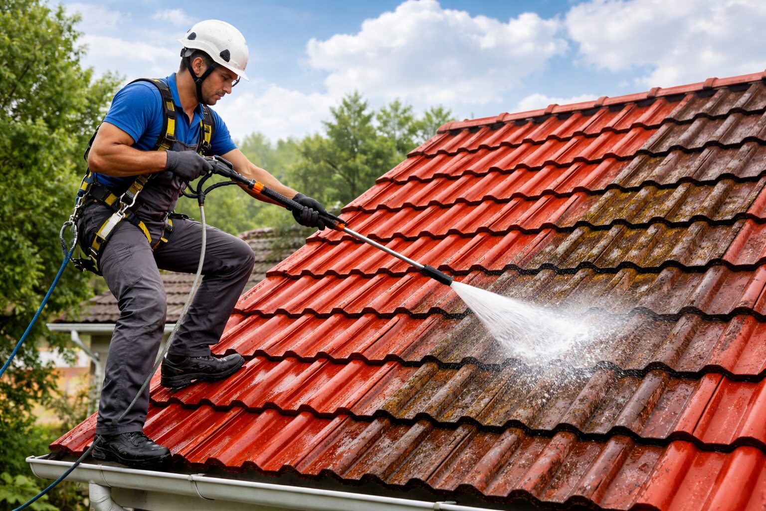 What are the Benefits of Cleaning the Roof