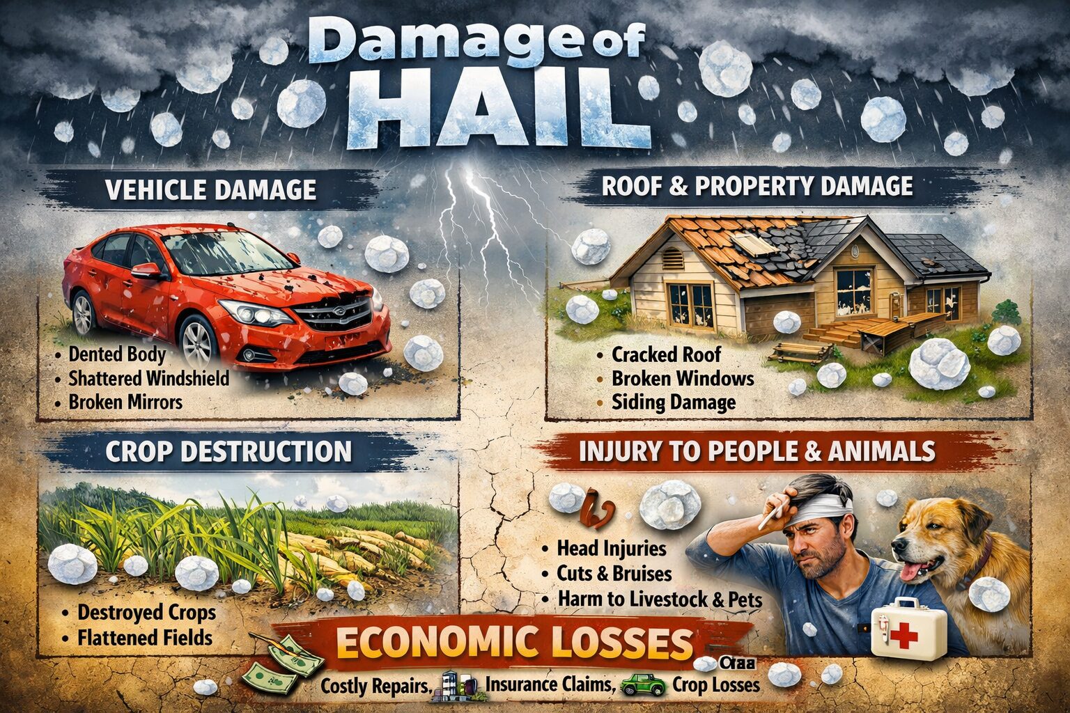 What is the Damage of Hail