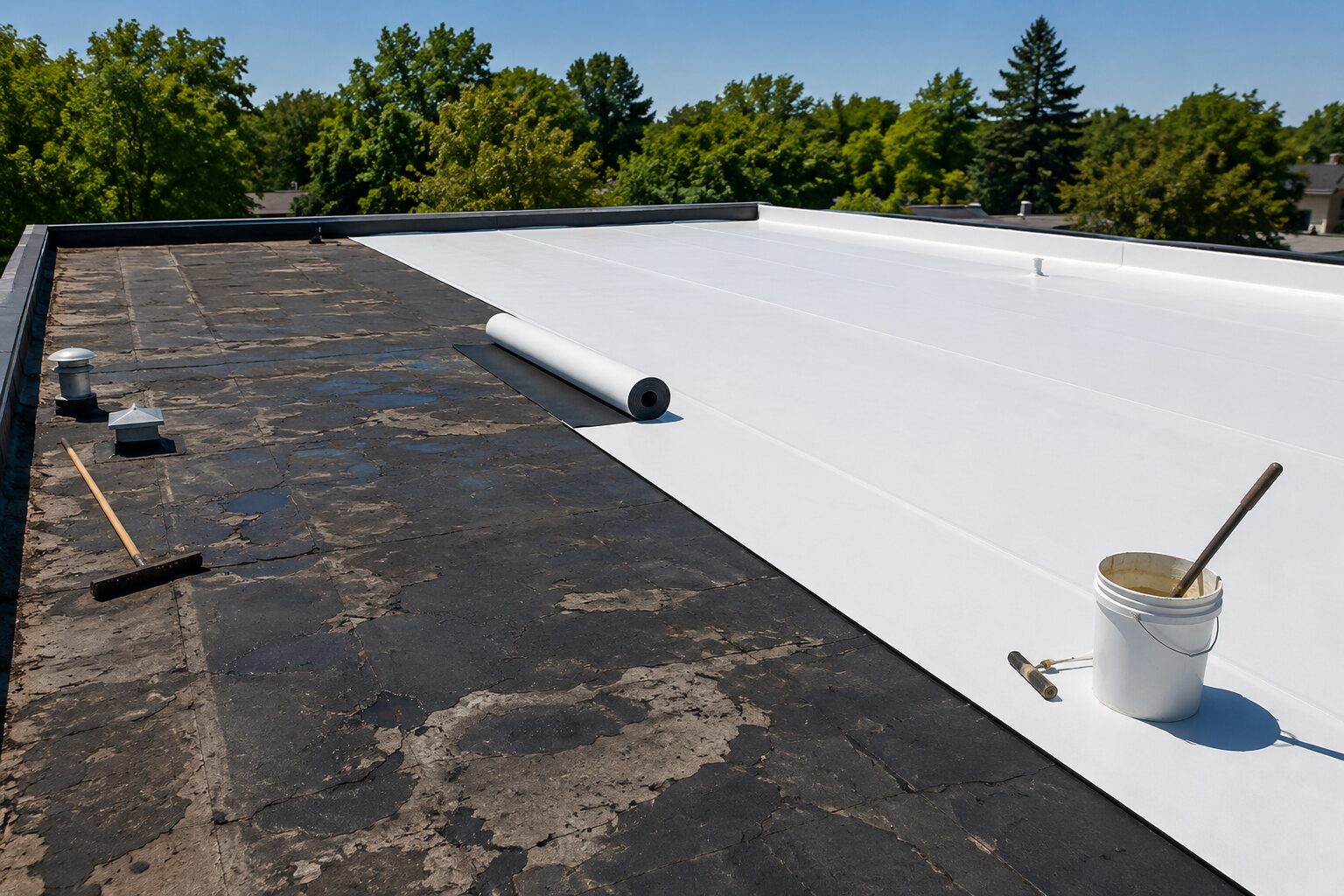 Best Flat Roof Replacement Services in Dover