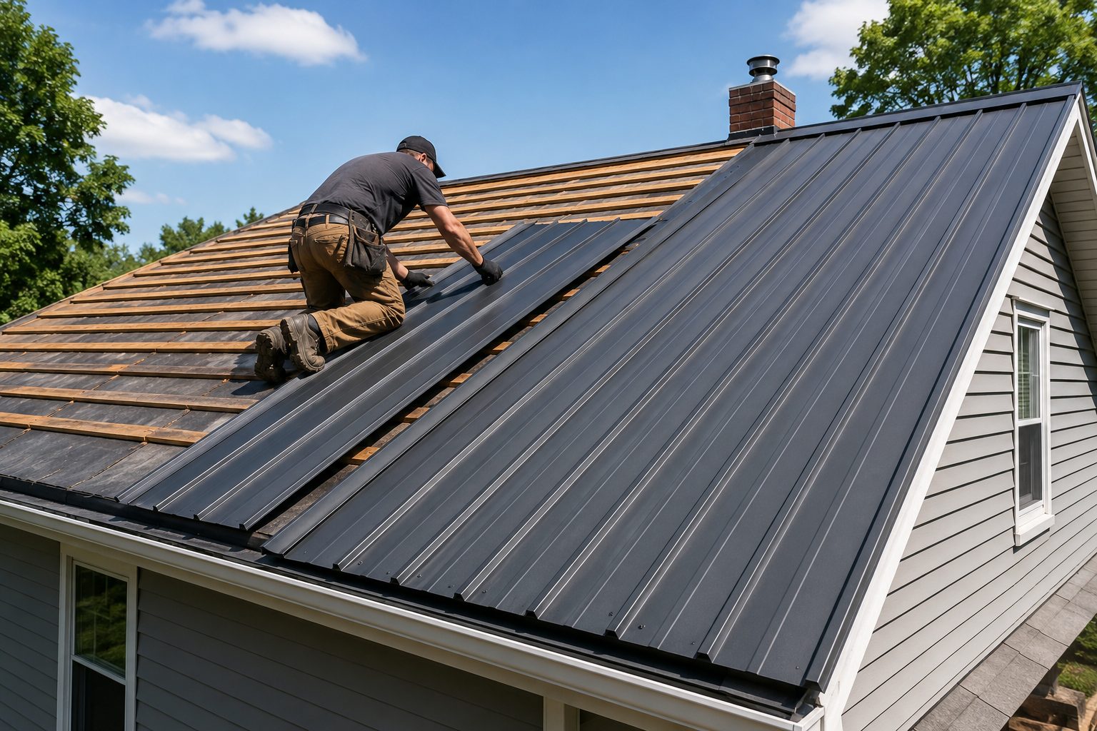 Best Metal Roof Replacement Services in Dover