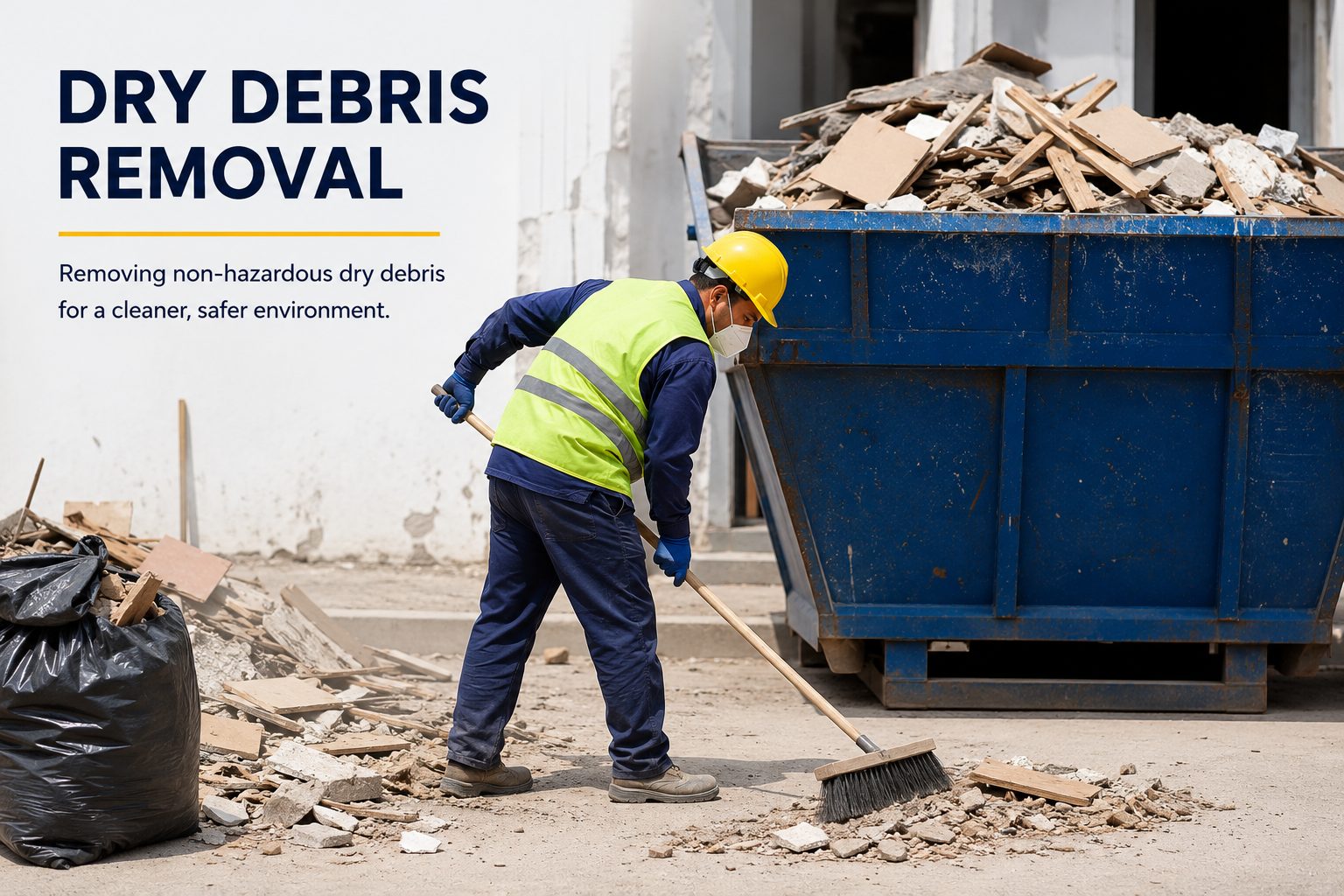 Free Dry Debris Removal in Dover Delaware