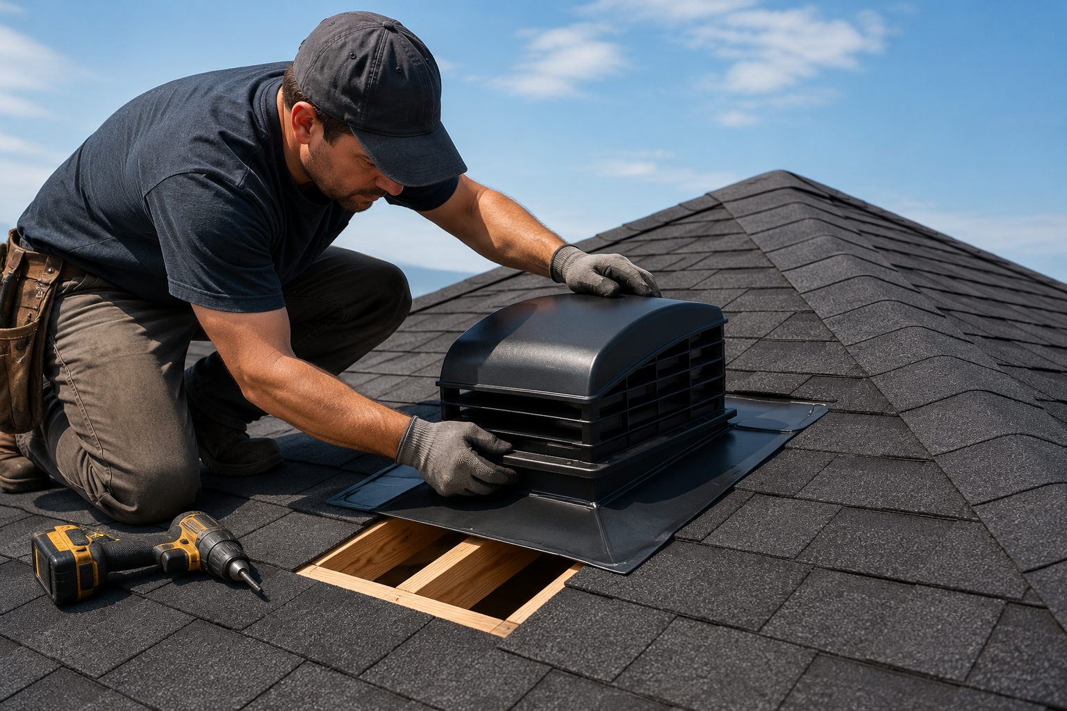 Roof Ventilation Installation Roofing Services in Dover