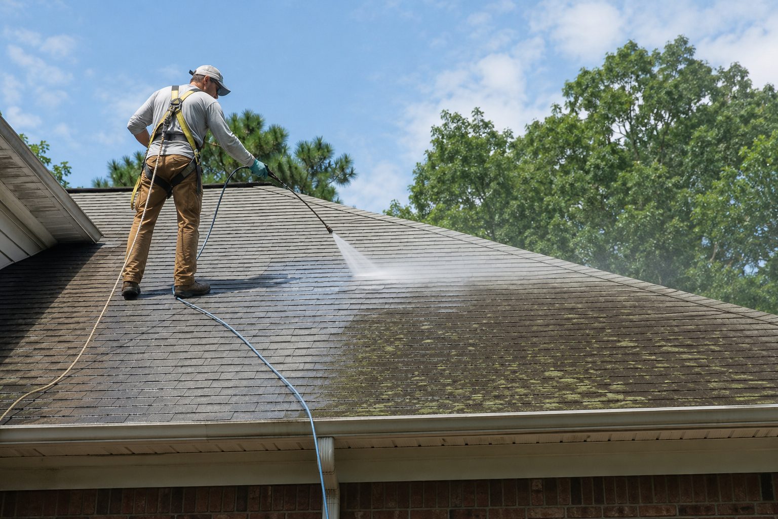 What Is Soft-Wash Roof Cleaning and How Does It Work