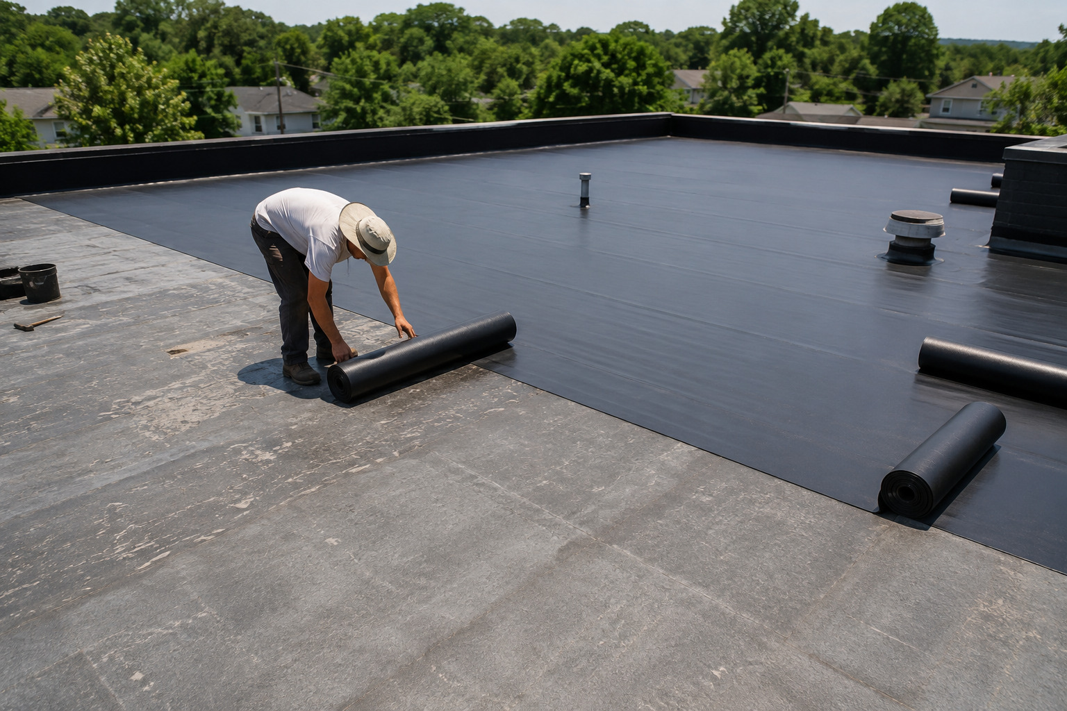 Flat Roof Replacement Cost Per Square Foot in 2026