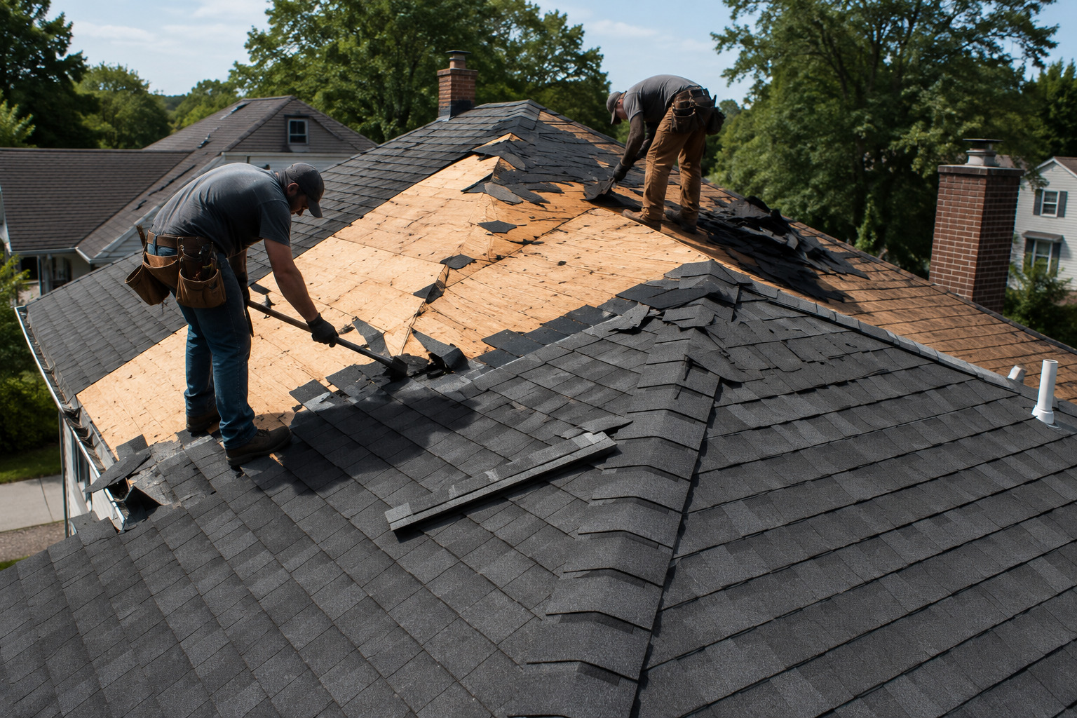 How Does Roof Replacement Work