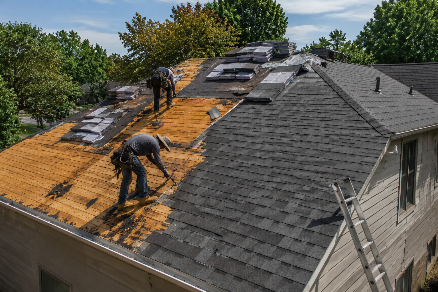 Roof Replacement Contractors in South Park Downtown
