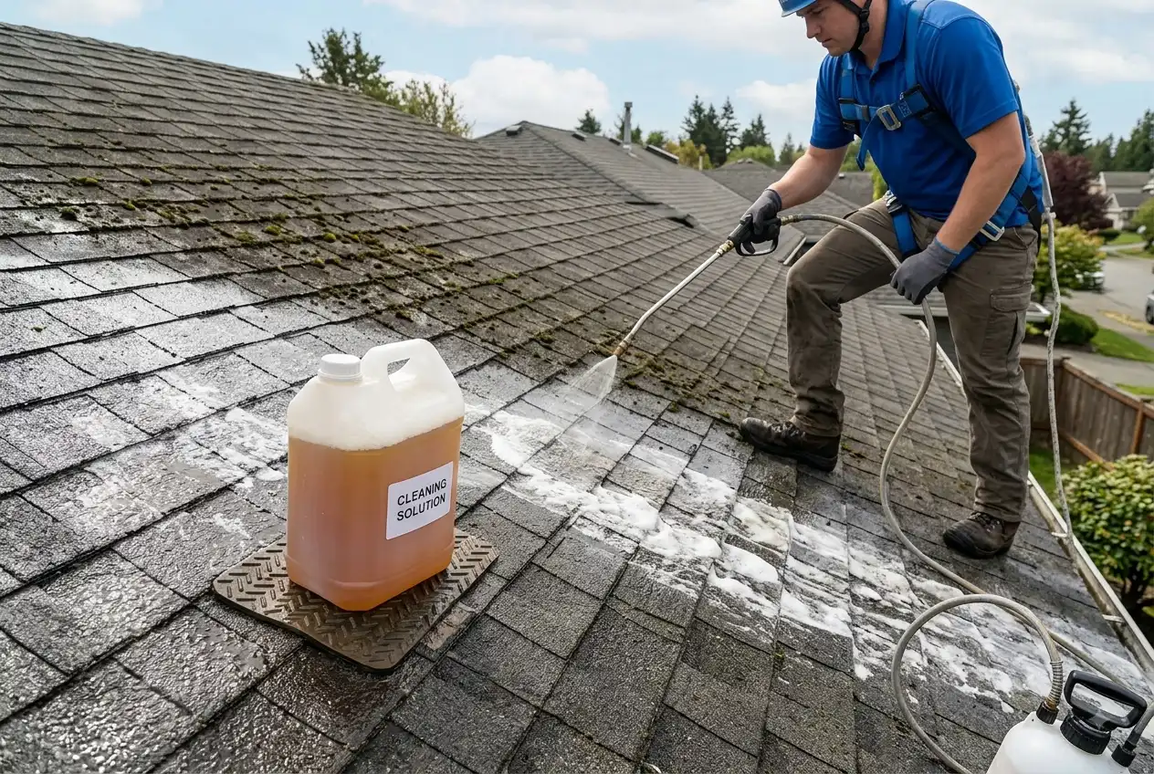 What is the Best Cleaning Solution for a Roof