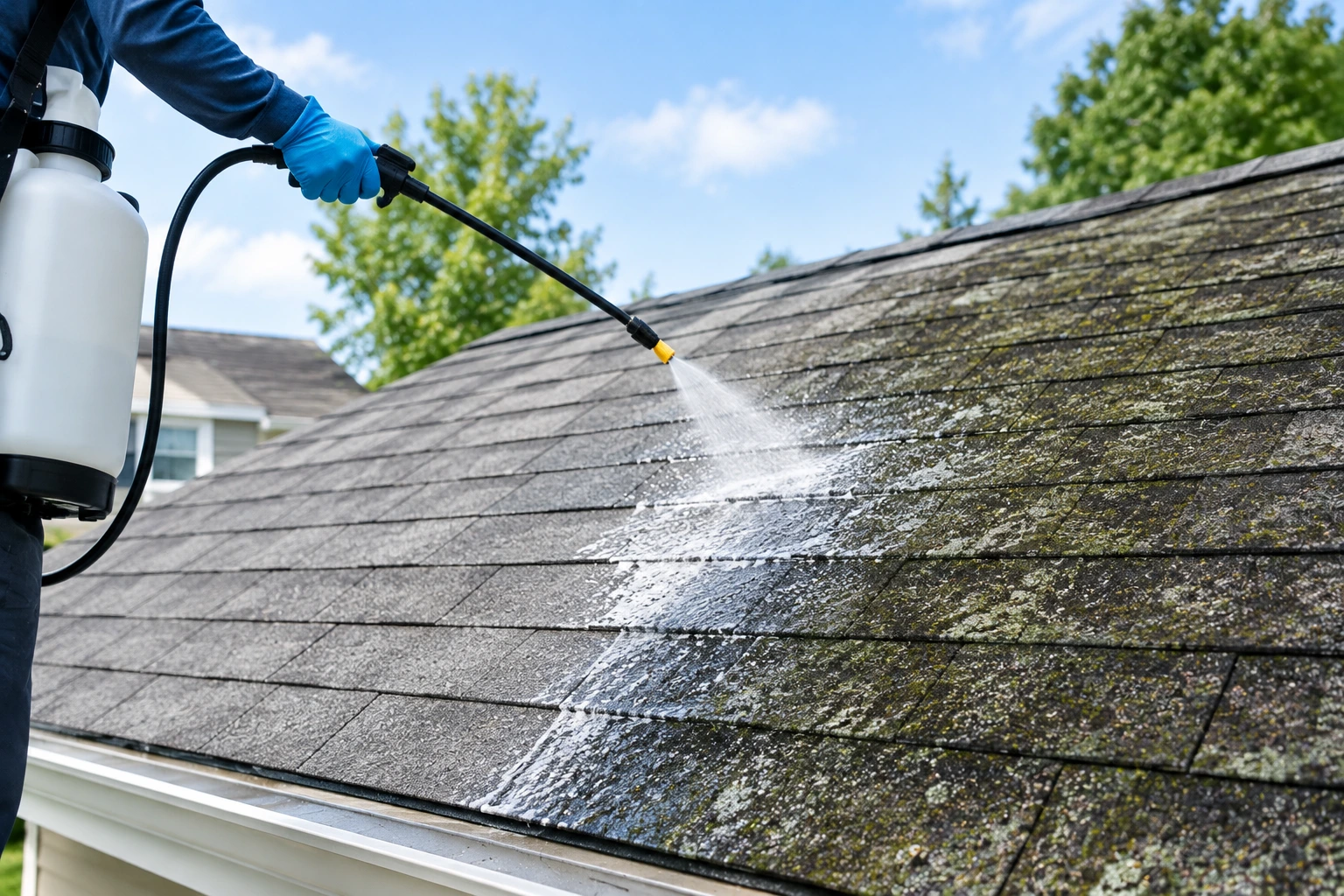Best mildew treatment in roof