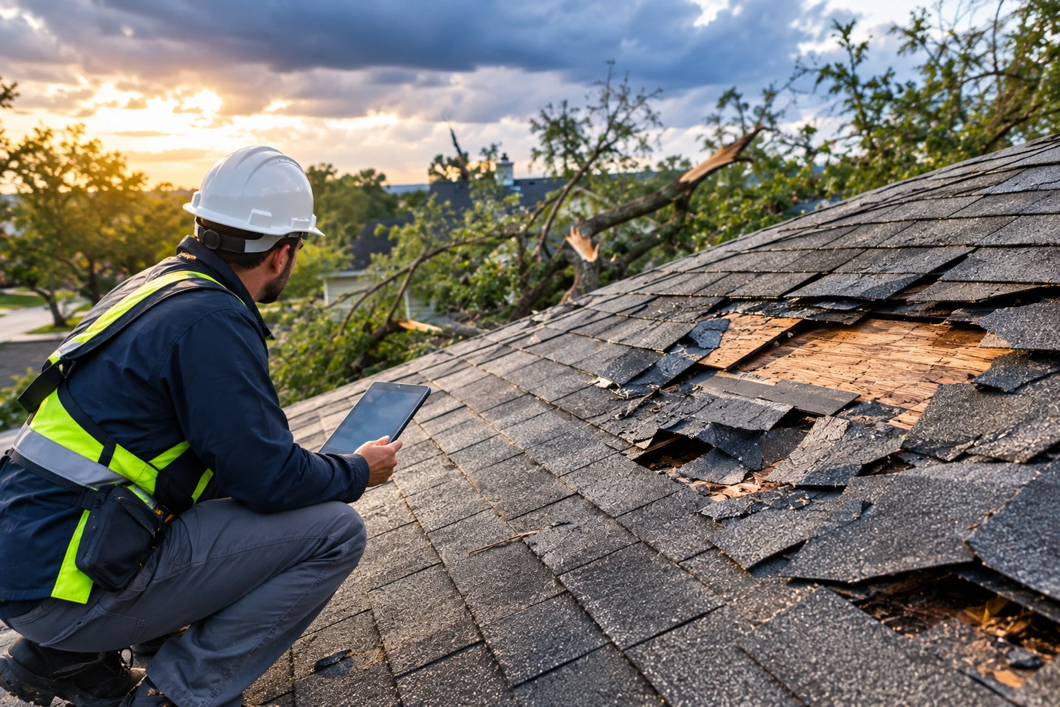 Free Storm Damage Roof Inspection Northeast Los Angeles