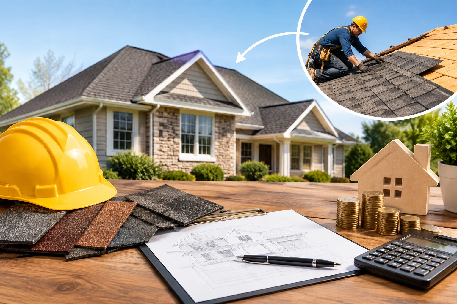 How much does residential roof replacement cost