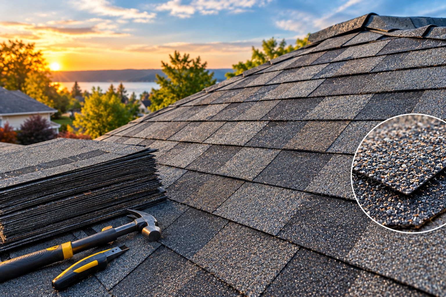 Is pressure washing bad for asphalt shingles