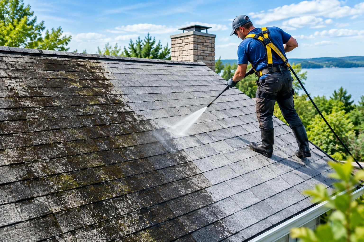 What is the Roof Stain Removal Price in Dover