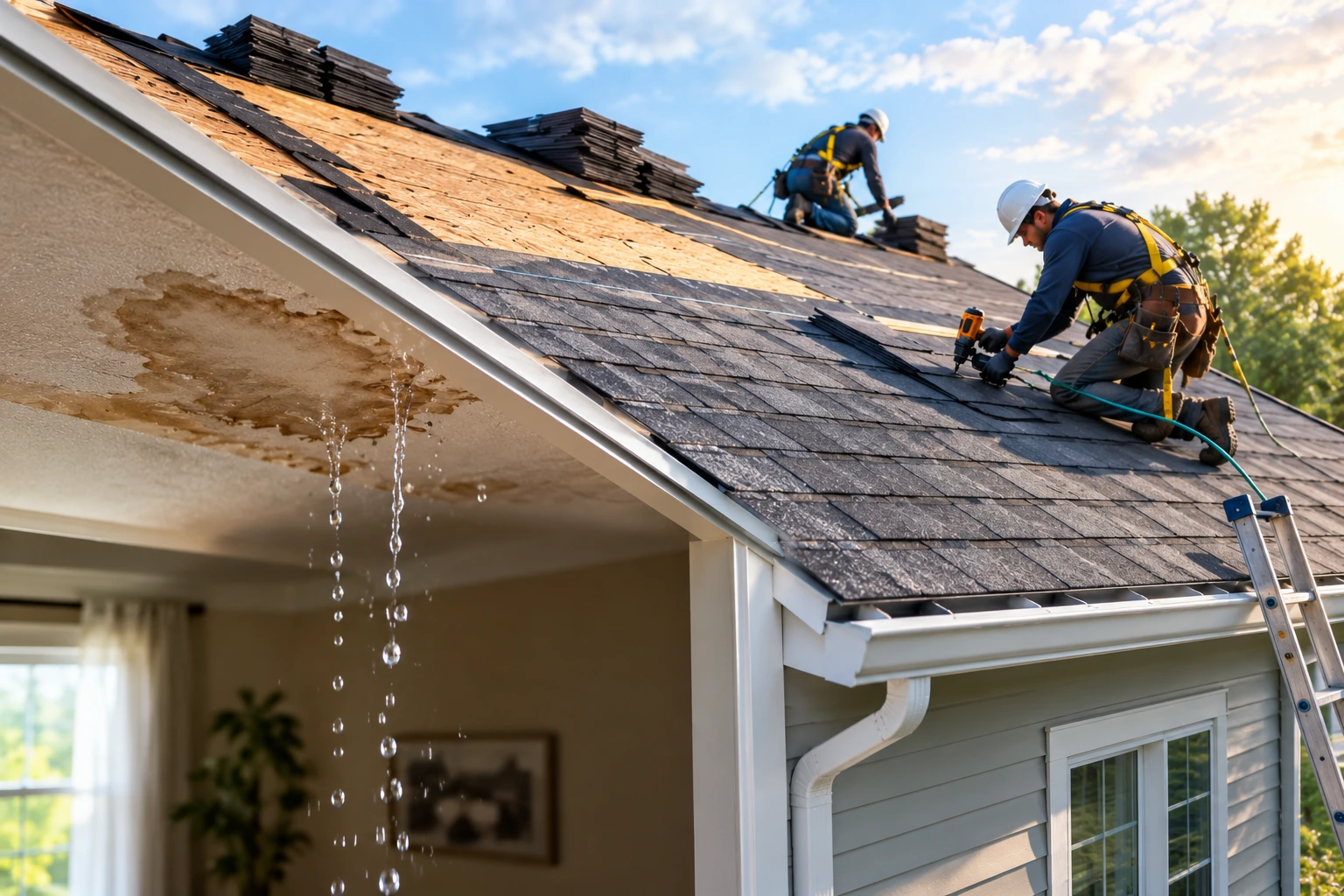 Leaking Roof Replacement Options in Northeast Los Angeles