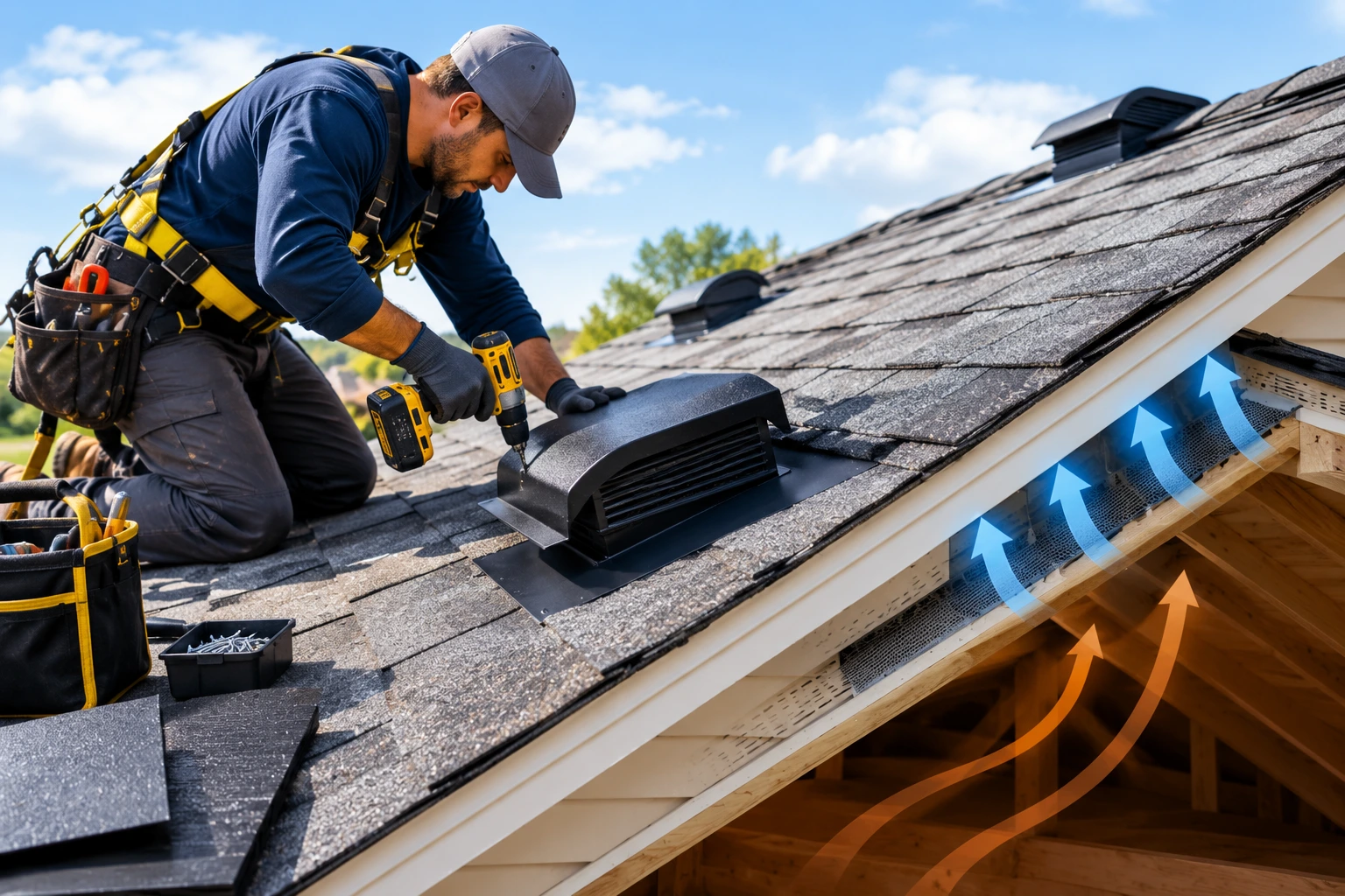 Who Provides Roof Ventilation Installation in Dover DE